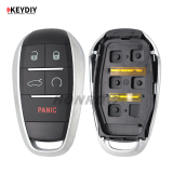 KEYDIY Remote key 3 button ZB16- 5 button smart key for KD900 URG200 KDX2 KD MAX