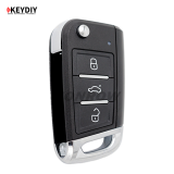 KEYDIY Remote key 3 button ZB15- 3 button smart key for KD900 URG200 KDX2 KD MAX