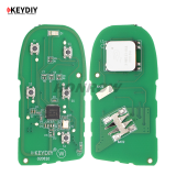 KEYDIY Remote key 4 button ZB18- smart key for KD900 URG200 KDX2 KD MAX