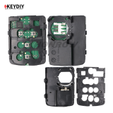 KEYDIY Remote key 3 button ZB14- 4 button smart key for KD900 URG200 KDX2 KD MAX