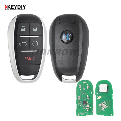 KEYDIY Remote key 3 button ZB16- 5 button smart key for KD900 URG200 KDX2 KD MAX