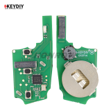 KEYDIY Remote key 3 button ZB15- 3 button smart key for KD900 URG200 KDX2 KD MAX