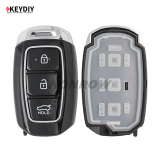 KEYDIY Remote key 3 button ZB28- 3 button smart key for KD900 URG200 KDX2 KD MAX