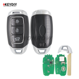 KEYDIY Remote key 3 button ZB28- 3 button smart key for KD900 URG200 KDX2 KD MAX