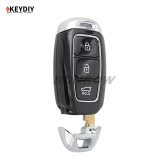 KEYDIY Remote key 3 button ZB28- 3 button smart key for KD900 URG200 KDX2 KD MAX