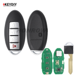 KEYDIY Remote key 3 button ZB03-4 smart key for KD900 URG200 KDX2 KD MAX