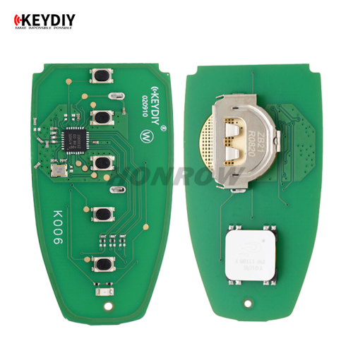KEYDIY Remote key 3 button ZB21- 4 button smart key for KD900 URG200 KDX2 KD MAX