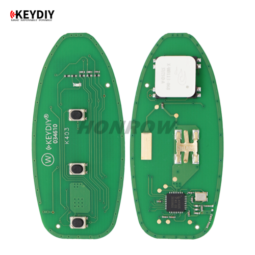KEYDIY Remote key 3 button ZB03-3 smart key for KD900 URG200 KDX2 KD MAX