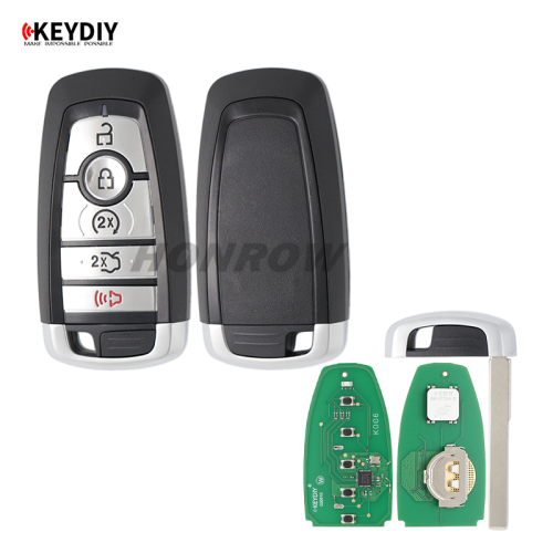 KEYDIY Remote key 3 button ZB21- 5 button smart key for KD900 URG200 KDX2 KD MAX