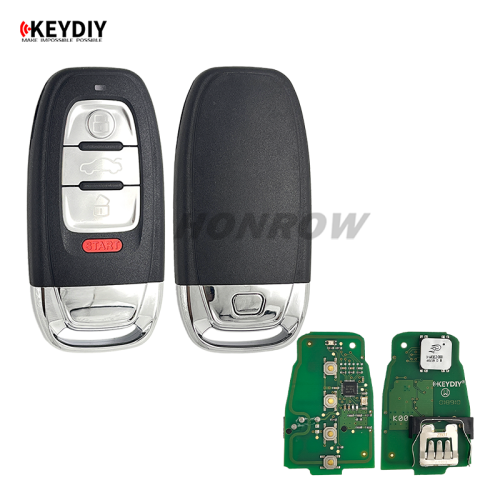 KEYDIY Remote key 3 button ZB01-4 smart key for KD900 URG200 KDX2 KD MAX