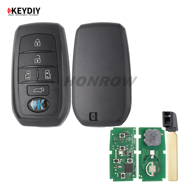 KEYDIY TB01-5 Smart Key Prox Remote Control with 8A Chip for Toyota Alphard Vellfire FCCID:0120
