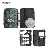 KEYDIY Remote key 3 button ZB10- 4 button smart key for KD900 URG200 KDX2 KD MAX