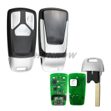 Xhorse XSMA41EN For Audi Style 3 button MLB Key for VVDI MLB Tool Supports MLB models For Audi For VW For Porsche For Bentley For Lamborghini