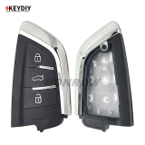 KEYDIY Remote key 3 button ZB02-3 smart key for KD900 URG200 KDX2 KD MAX