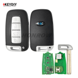 KEYDIY Remote key 3 button ZB04-4 smart key for KD900 URG200 KDX2 KD MAX