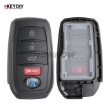 KEYDIY TB01-4 KD Smart Key Universal Remote Control with 8A chip for Toyota Corolla RAV4 Camry/Lexus