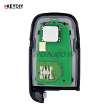 KEYDIY Remote key 3 button ZB04-4 smart key for KD900 URG200 KDX2 KD MAX