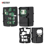 KEYDIY Remote key 3 button ZB10- 3 button smart key for KD900 URG200 KDX2 KD MAX
