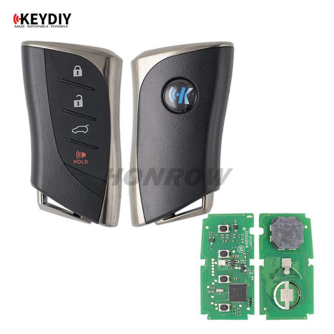 KEYDIY TB42-4 smart remote key with 8A chip