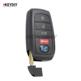 KEYDIY TB01-4 KD Smart Key Universal Remote Control with 8A chip for Toyota Corolla RAV4 Camry/Lexus