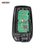 KEYDIY TB01-4 Slide Door Smart Key Prox Remote Control with 8A Chip for Toyota Alphard Vellfire