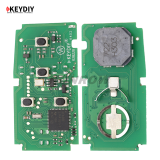 KEYDIY TB01-4 Slide Door Smart Key Prox Remote Control with 8A Chip for Toyota Alphard Vellfire