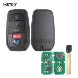 KEYDIY TB01-4 KD Smart Key Universal Remote Control with 8A chip for Toyota Corolla RAV4 Camry/Lexus
