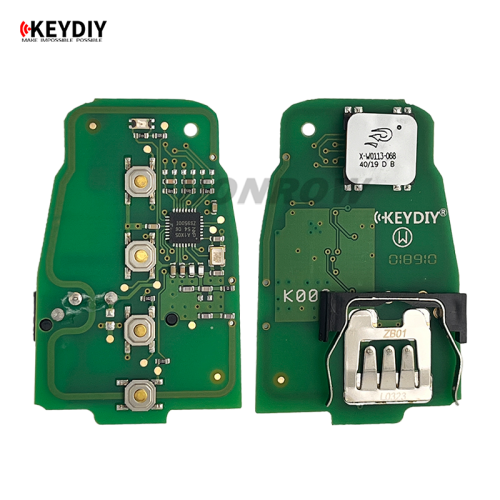 KEYDIY Remote key 3 button ZB01-4 smart key for KD900 URG200 KDX2 KD MAX
