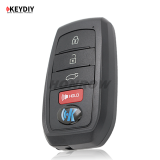 KEYDIY TB01-4 KD Smart Key Universal Remote Control with 8A chip for Toyota Corolla RAV4 Camry/Lexus