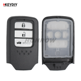 KEYDIY Remote key 3 button ZB10- 3 button smart key for KD900 URG200 KDX2 KD MAX