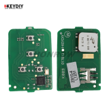 KEYDIY Remote key 3 button ZB10- 4 button smart key for KD900 URG200 KDX2 KD MAX