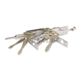 Lishi Tool Perodua-L SS109 2 in 1 lock pick lishi style lock pick  2 in 1 tool For Japan  Malaysia Taiwan