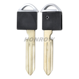 For Nissan 2+1 button remote key blank with emergency blade