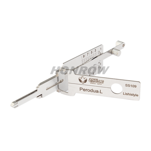 Lishi Tool Perodua-L SS109 2 in 1 lock pick lishi style lock pick  2 in 1 tool For Japan  Malaysia Taiwan