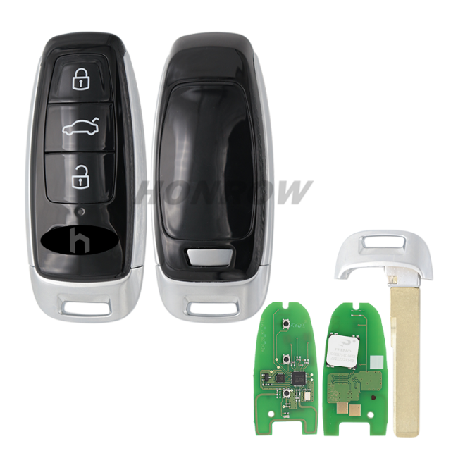 For Audi  3 button MQB keyless remote key with 434mhz