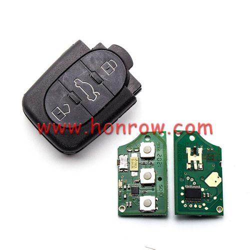 For Au 3 button remote control with  big battery  434MHZ  the remote control model is 4D0 837 231 A 434MHZ