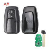 LONSDOR LT30-01 4 button smart key with TOYOTA 4A UNIVERSAL SMART KEY BOARD NUMBER 2000 2561 1320 2550 01 10 SUPPORTED MODELS： COROLLA(2019-)  LEVIN(2019-) COROLLA CROSS(2019-)  ALLION(2016-) CAMRY(2024-)