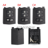 For Mazda 4 button remote key shell