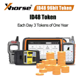 Each Day 3 Tokens for One Year for Xhorse VVDI2/VVDI MINI Key Tool/Key Tool MAX/ MAX PRO/Key Tool Plus Pad 96bit ID48 Clone