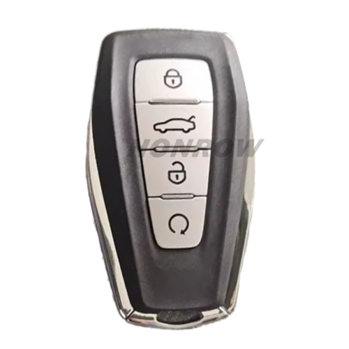 Original For Geely 4 button keyless Smart Remote key with 433Mhz 4A Chip