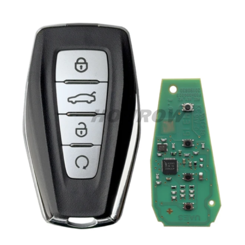 Original For Geely 4 button keyless Smart Remote key with 433Mhz 47 Chip black color