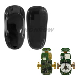 Original For Tesla Model X Keyless go remote key with 434MHz Tiris TMS 37126 40Bit Chip  Fit models: For Tesla Model X