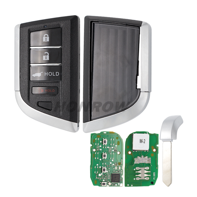 For Acura MDX Driver 2 3+1 button Remote Smart Keys with 433Mhz 4A Chip FCCID:KR5TP-2 (Driver 2)  PN:72147-TYA-A21
