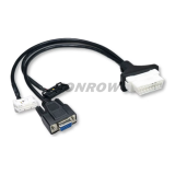 For Toyota 4A 8A Remote Programming Work For Autel GBox X300 DP PAD2 Toyota 4A And 8A Cable 2 in 1 Directly Programming Cable