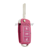 KEYDIY Standare remote key B01-Luxury 3 button remote key for KDX2 KD MAX  to produce any model remote pink color