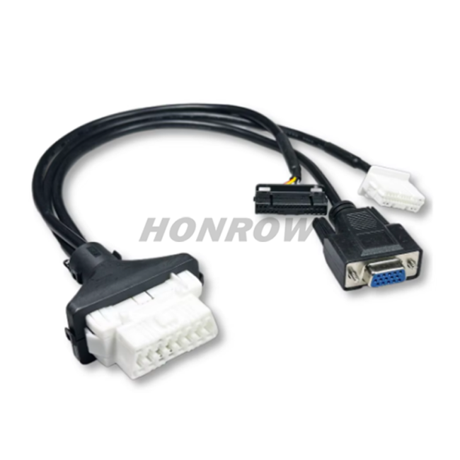 For Toyota 4A 8A Remote Programming Work For Autel GBox X300 DP PAD2 Toyota 4A And 8A Cable 2 in 1 Directly Programming Cable