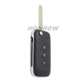For Chevrolet Aveo 3 button flip remote key with 433Mhz ID47 HITAG3 PCF7961X Chip