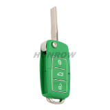 KEYDIY Standare remote key B01-Luxury 3 button remote key for KDX2 KD MAX  to produce any model remote Green color