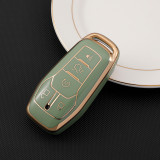 Gold TPU Car Key Cover For Ford Key Protect Case
