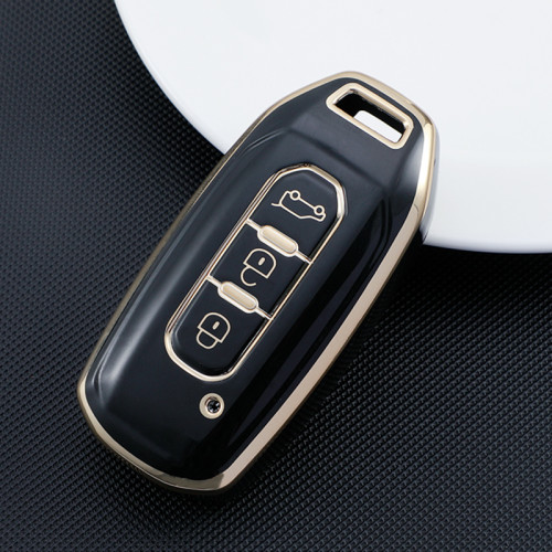 Gold TPU Car Key Cover For Ford Key Protect Case